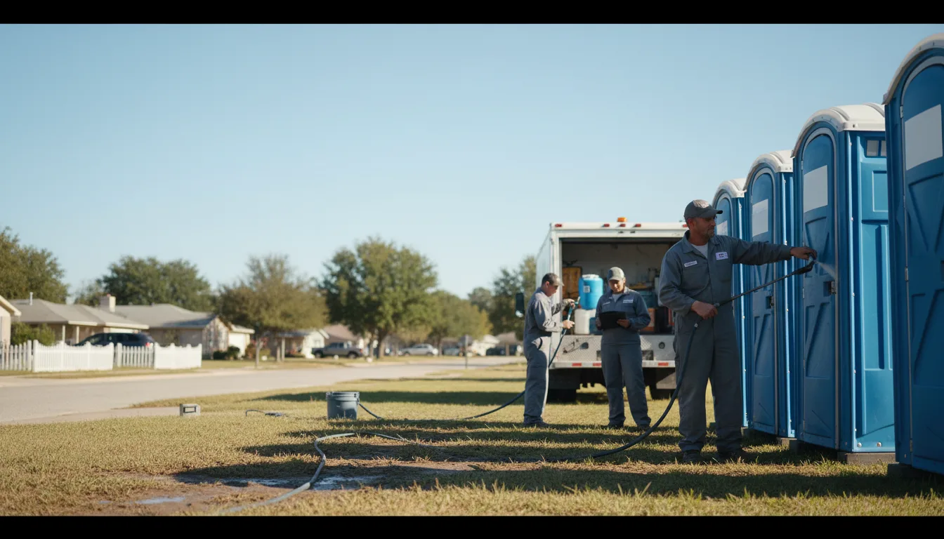 Long-Term Portable Toilet Rental in Old Washington, OH near me